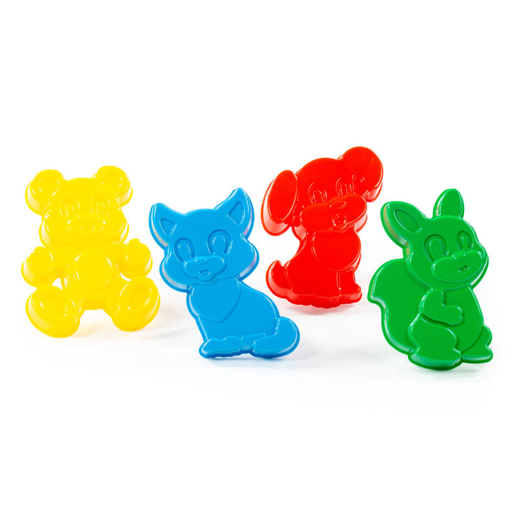 Jouets Cavallino Cavallino Sormes façonne les animaux, 4st.