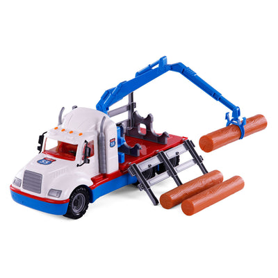 TOYS CAVALLINO TOYS CAVALLINO TORPEDO WOOD TRUCK, SCALE 1:16