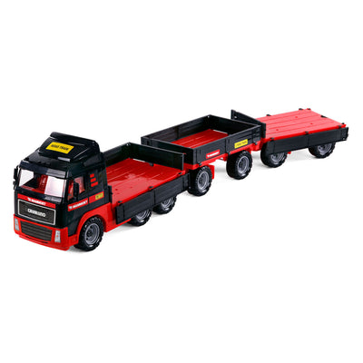 Toys Cavallino Toys Cavallino Mammoet avec double remorque, échelle 1:16