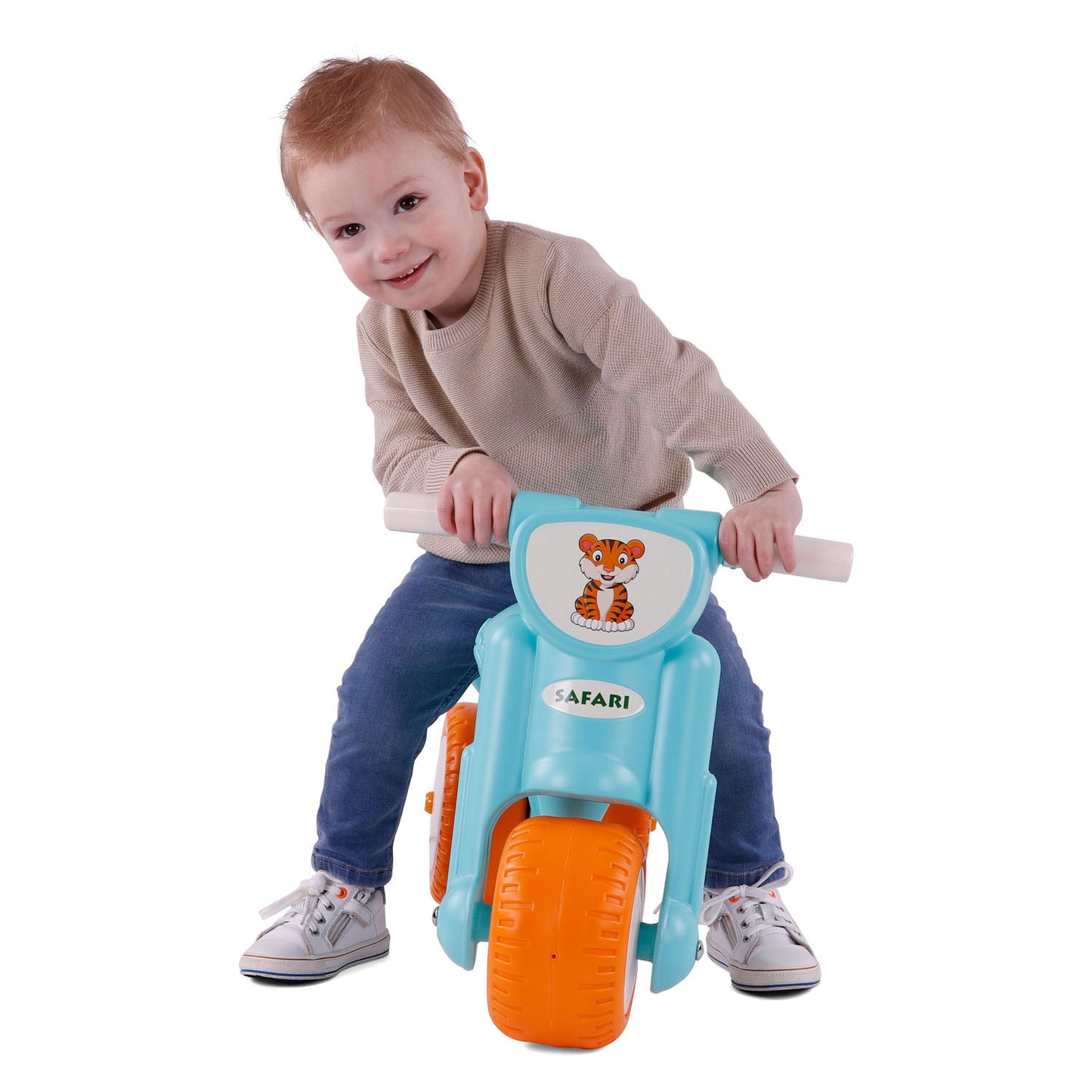 Toys Cavallino Cavallino Motor Blue Walking Bike