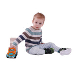 TOYS CAVALLINO CAVALLINO TORPEDO KIEPRACHTWAGEN ORANJE, 26,5 cm - afbeelding 3