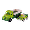Cavallino Toys Cavallino XL Torpedo Truck with Survival Jeep Groen, 44,5 cm
