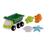 Toys Cavallino Cavallino Beach Kiepwagen avec 4 formes de sable vert - afbeelding 2