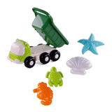 Toys Cavallino Cavallino Beach Kiepwagen avec 4 formes de sable vert - afbeelding 4