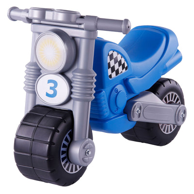 Toys Cavallino Toys Cavallino Motor Blue Walking Bike