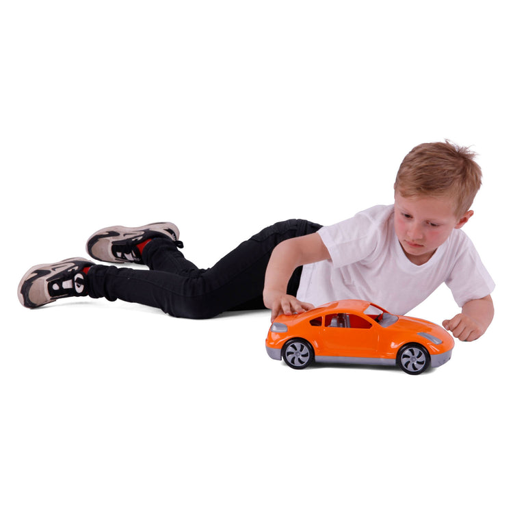 Cavallino Toys Cavallino Racauto Oranje, 36cm