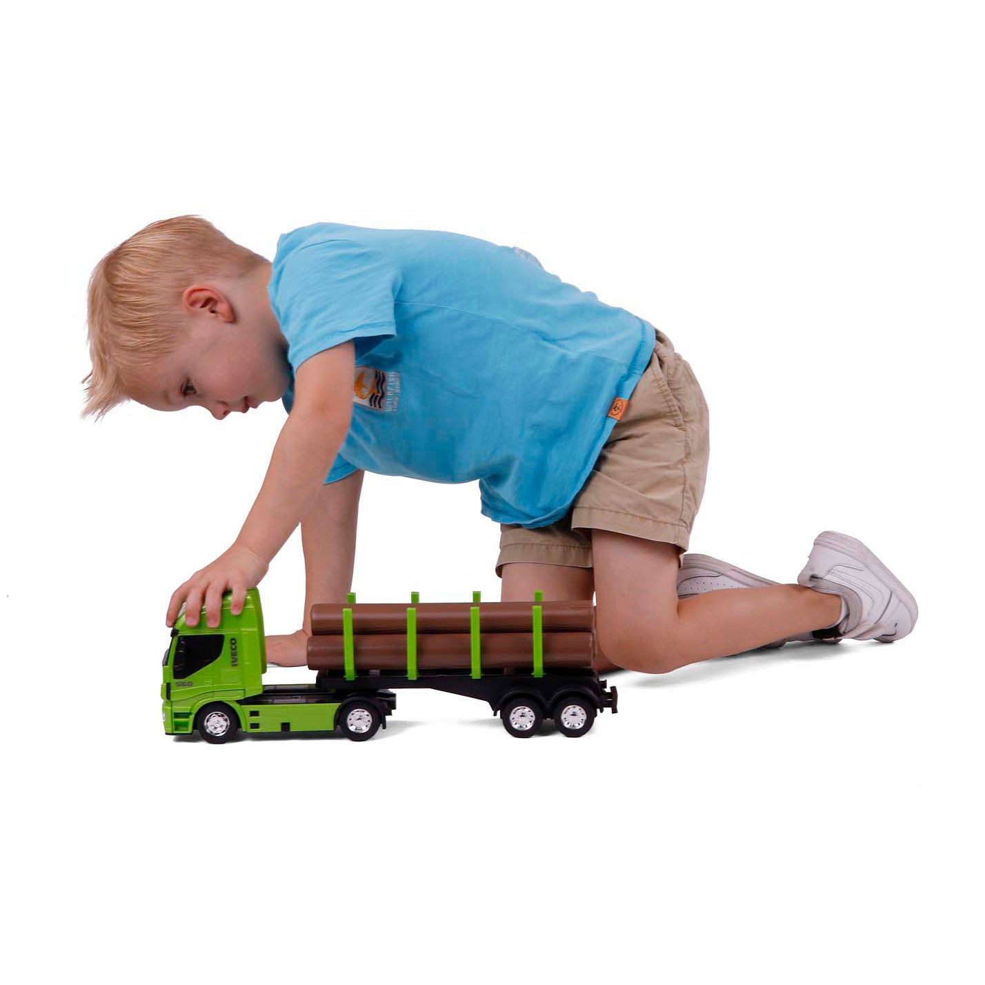 Cavallino Iveco Tree Trunk Truck Scale 1:30
