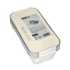 Bols en aluminium Papstar 1 litre avec couvercle10 pcs