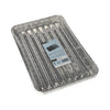 Papstar plats à griller aluminium 34,5cm 5 pièces