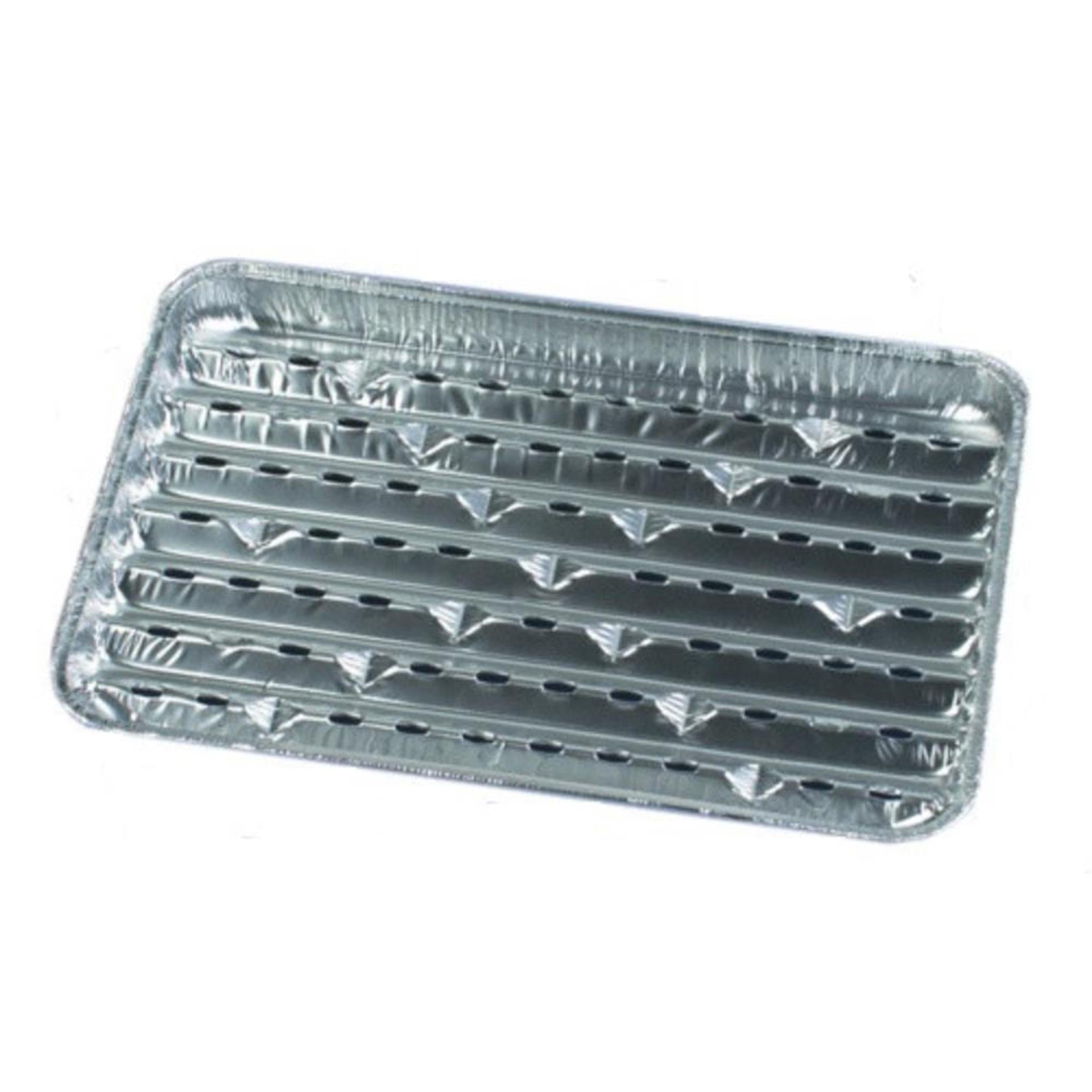 Papstar plats à griller aluminium 34,5cm 5 pièces