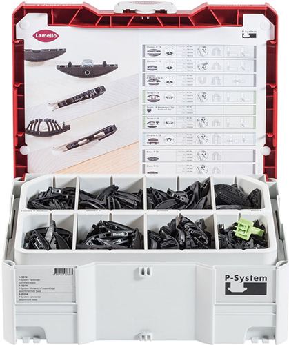 Gamme de connecteurs Lamello p-system systainer