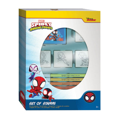 Ensemble de tampons Spidey multiprint avec 4 timbres