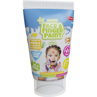 Boti Natural Face Fingerpaint Tube blanc, 65 ml