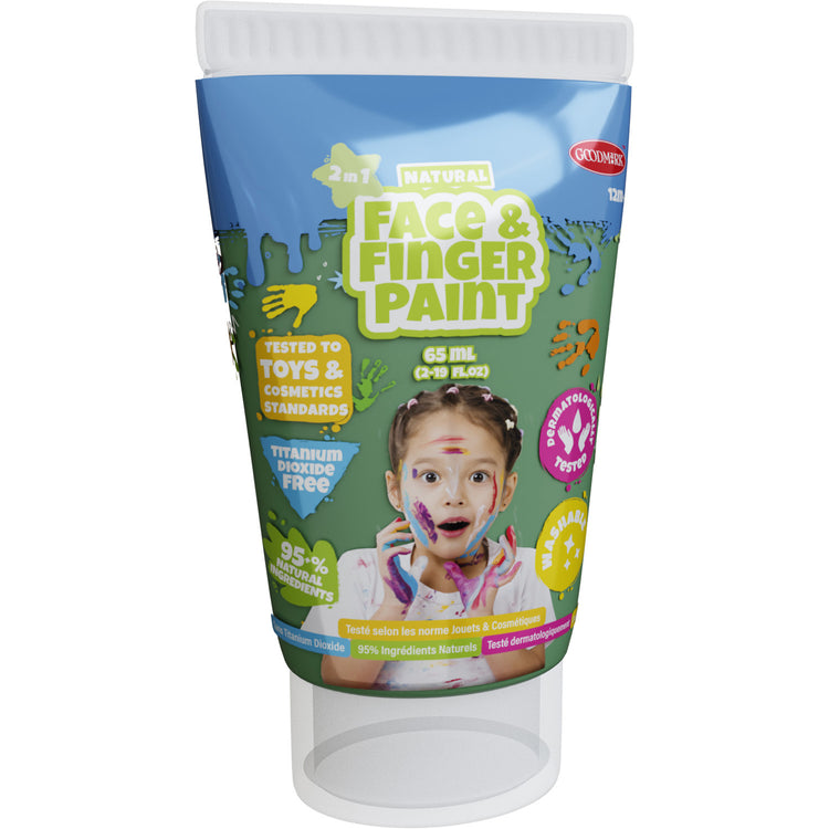 BOI NATURAL FACE FINGING PAINTINE TUBE VERT, 65 ML