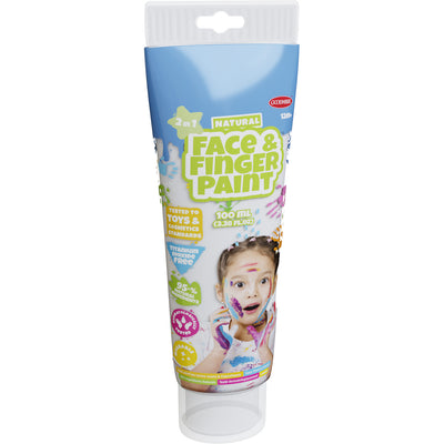 Boti Natural Face Fingerpaint Tube blanc, 100 ml