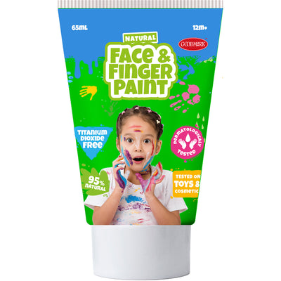 BOI NATUREL FACE PAINE TUBE VERT ET JAUNE, 2x65 ml