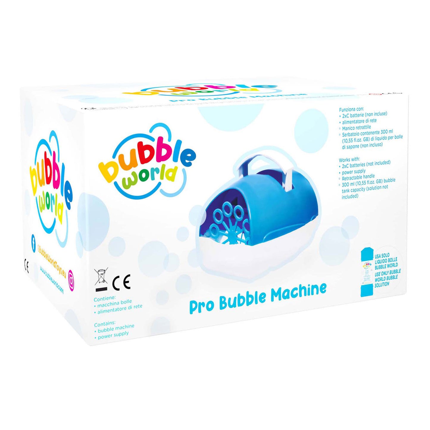 Machine à souffler des bulles professionnelle