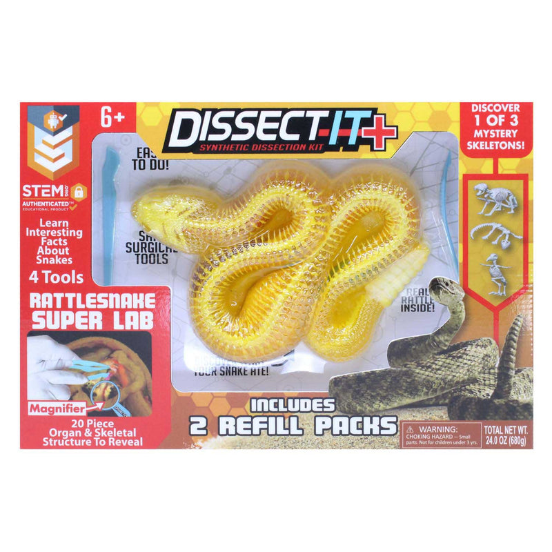 Dissect-it dissèque un méga coffret cadeau serpent à sonnette