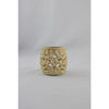 Photophore ambiance manoir beige 8x8x7cm