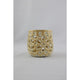 Photophore ambiance manoir beige 8x8x7cm