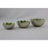 Photophore ambiance manoir vert set a 3