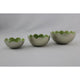 Photophore ambiance manoir vert set a 3
