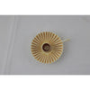 Bougeoir ambiance Manoir beige 11x9x3cm