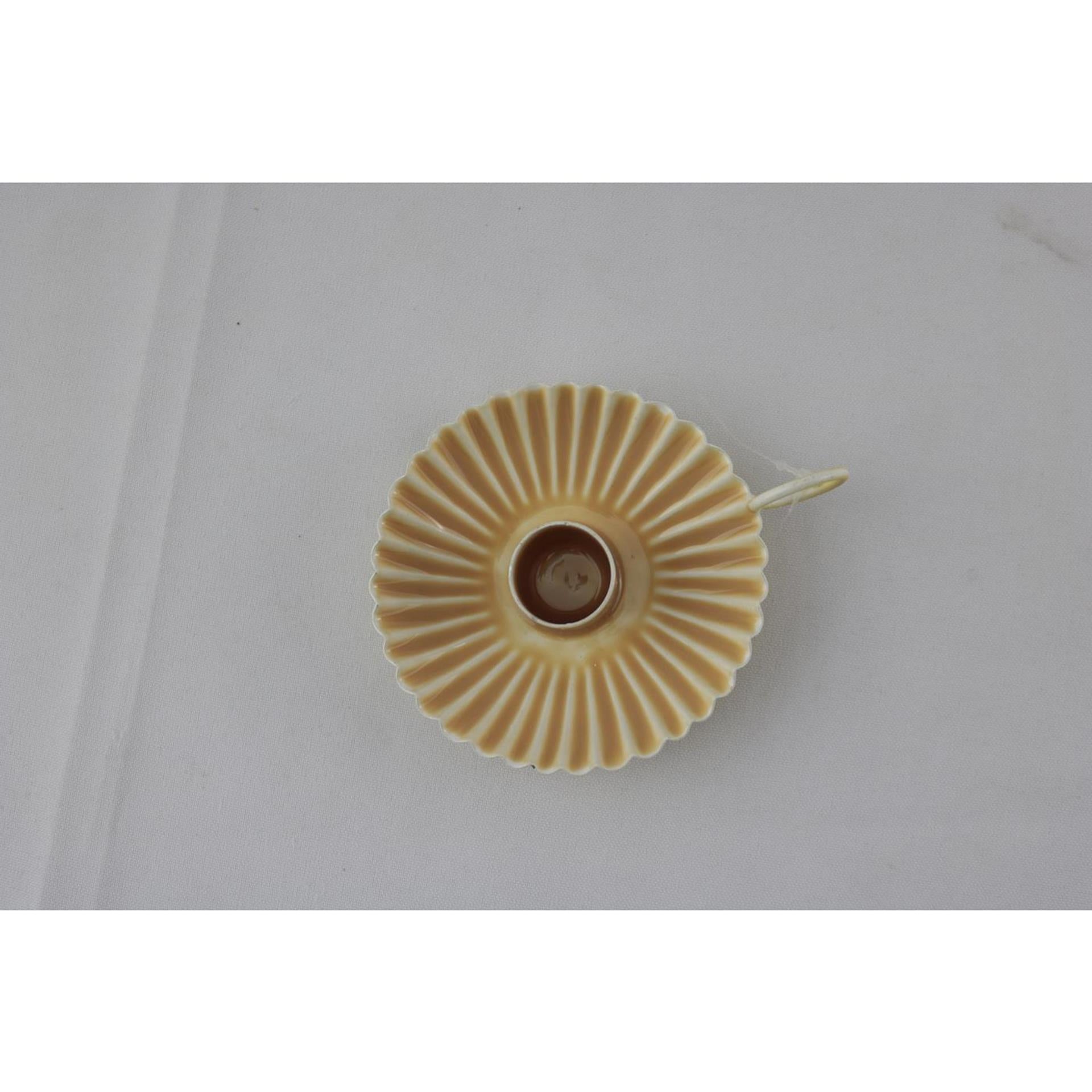 Bougeoir ambiance Manoir beige 11x9x3cm