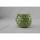 Lanterne ambiance manoir m vert 13x13x10cm