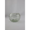 Vase ambiance Manoir boule verre bulle 14x14x10cm