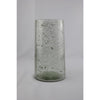 Vase ambiance Mansion verre bulle 16x16x27cm
