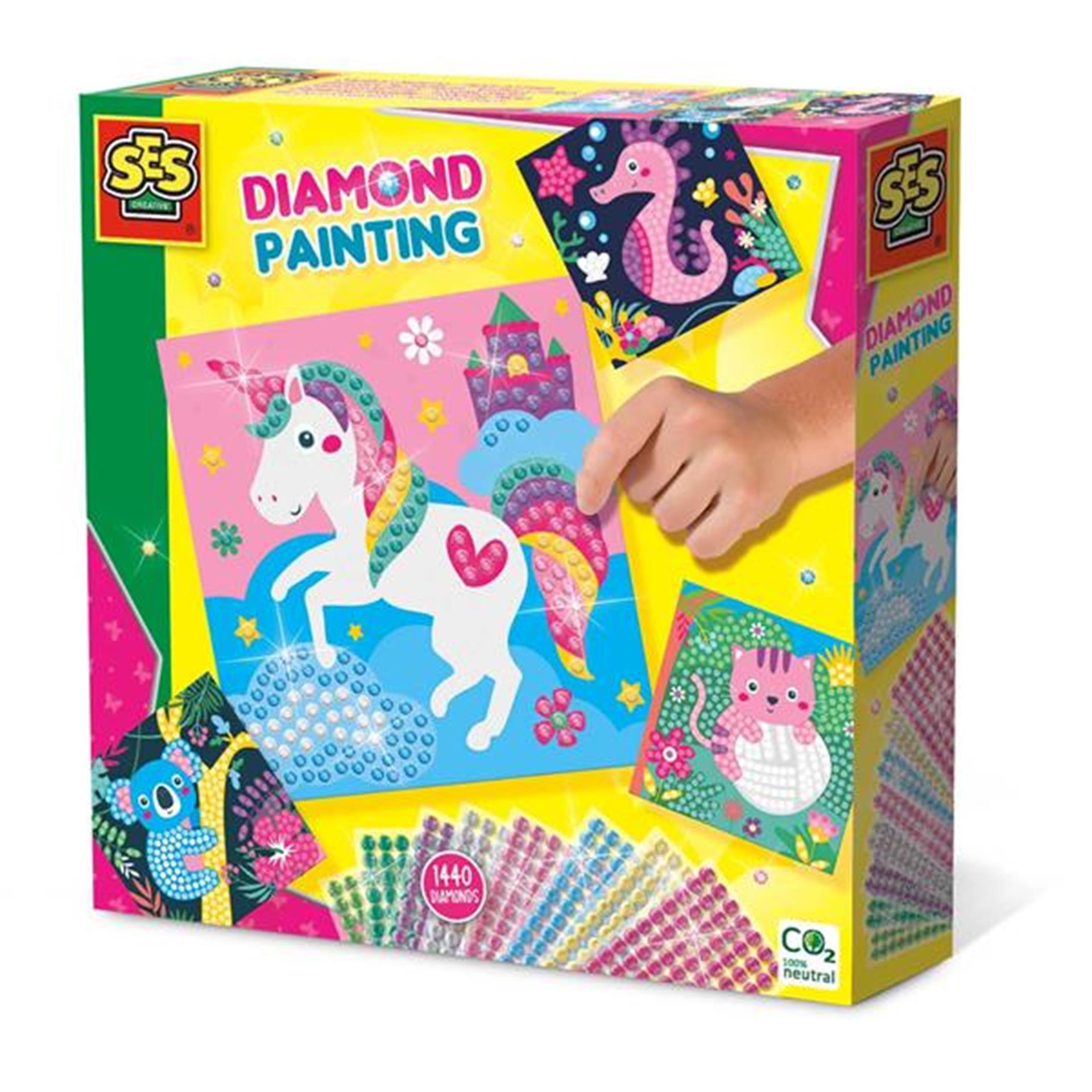 Peinture SES Diamond - Animaux joyeux