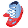 Grands protecteurs de chaussures rouges, taille 21-27