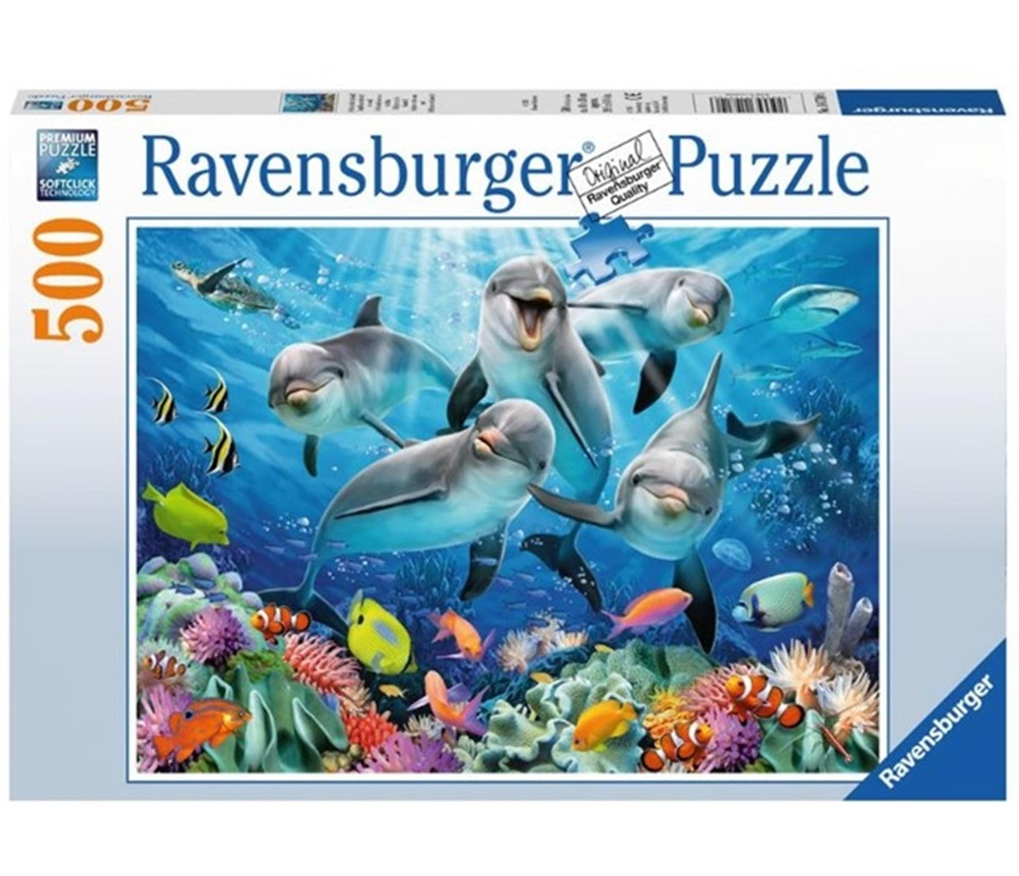 Dolphins de Ravensburger dans le récif corallien, 500e.