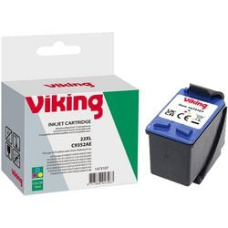 Cartouche d'encre od hp c9352a nr22 cyan magenta jaune
