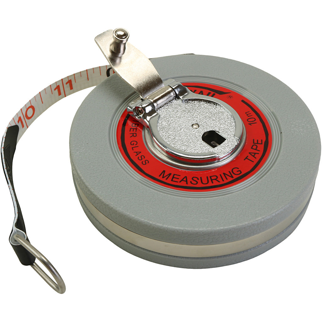 Freemans Mesury Mesur Tape, L: 10 m, 1 boîte