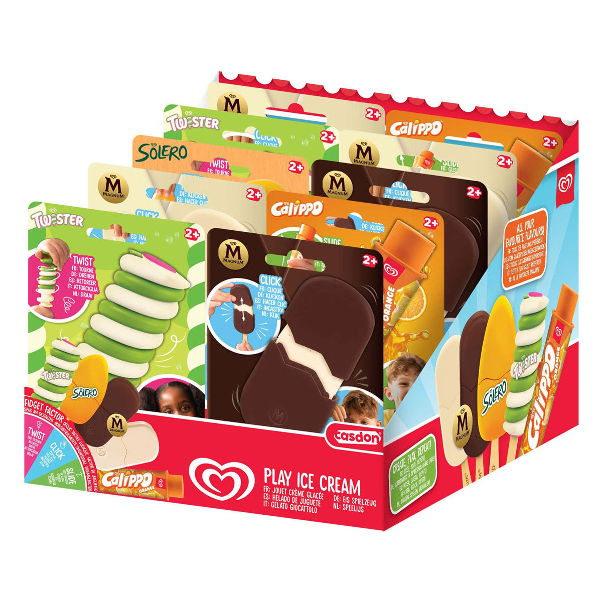 Mélange de crème glacée Casdon ola play - 10 pcs.