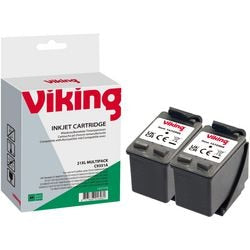 Cartouche d'encre od hp c9351a nr21 noir duopack