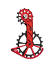 Pièce de dérailleur à billes kolossos surdimensionnée céramique rouge