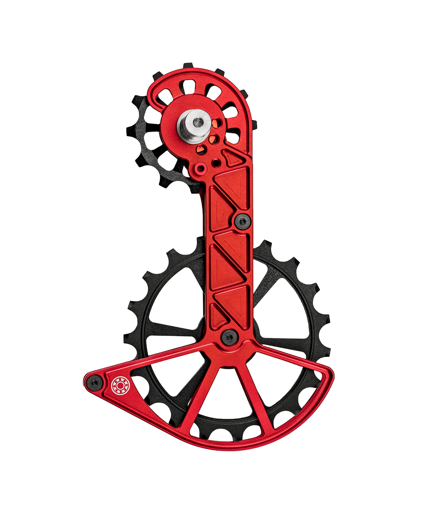 Cage de dérailleur à billes cage de dérailleur surdimensionnée xtr xt 12 vitesses rouge