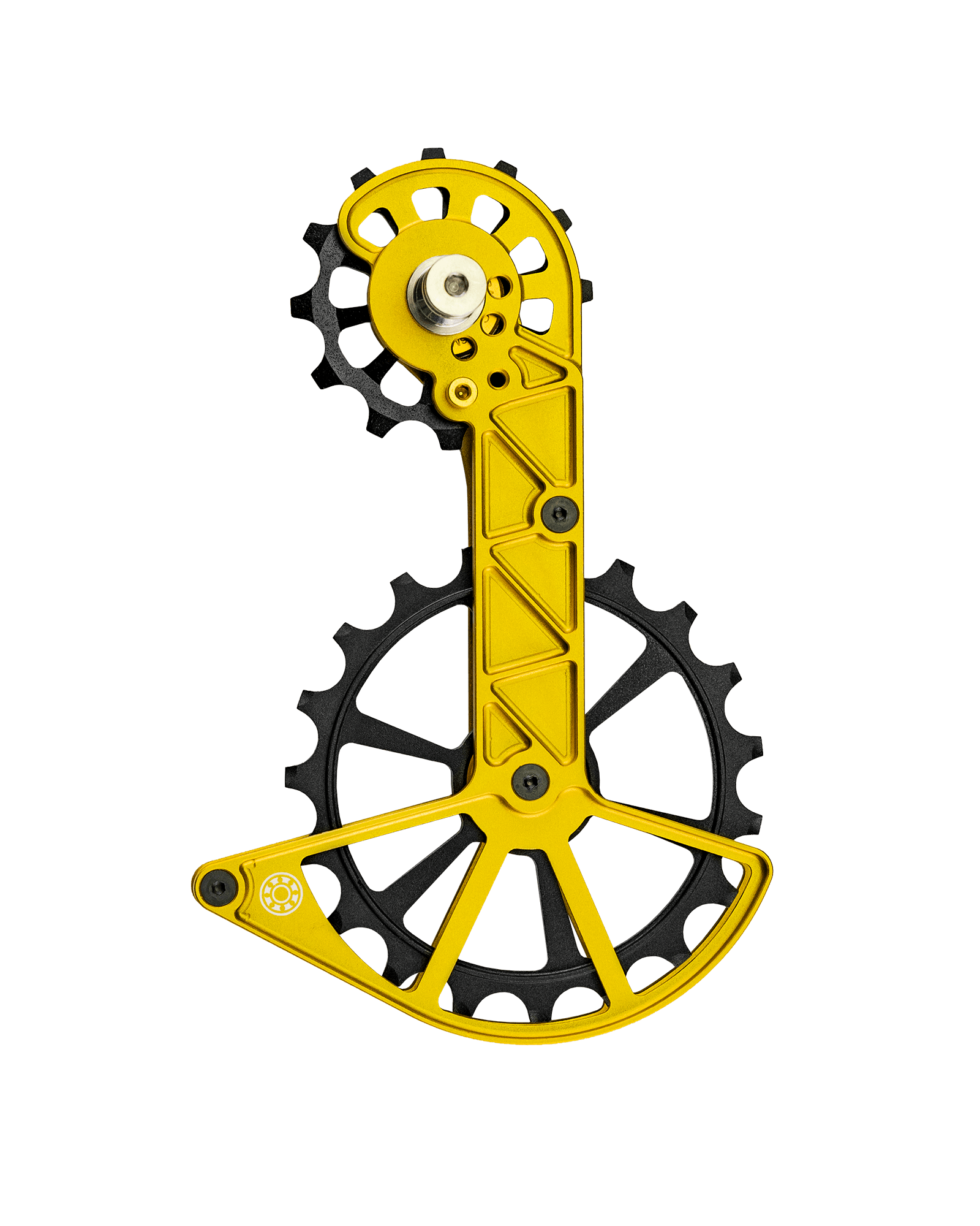 Pièce de dérailleur à billes surdimensionnée céramique rival etap axs gold