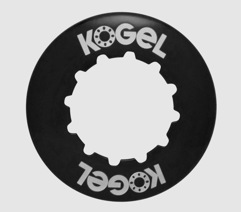 Anneau de verrouillage à bille centerlock compatible rotor lockring interne noir