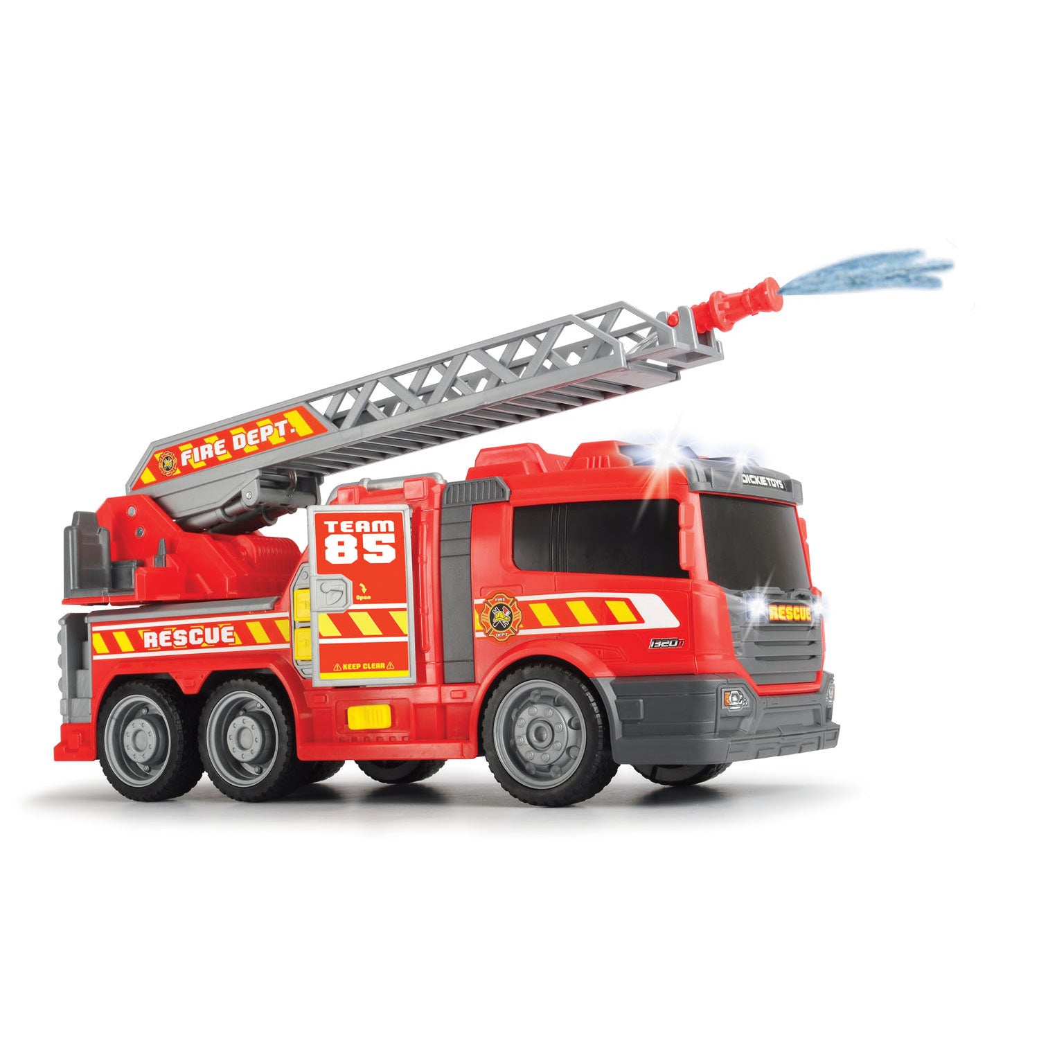 Camion de pompiers Dickie avec pompe à eau