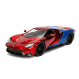 Jada Marvel Spiderman 2017 Ford GT 1:24 - afbeelding 2