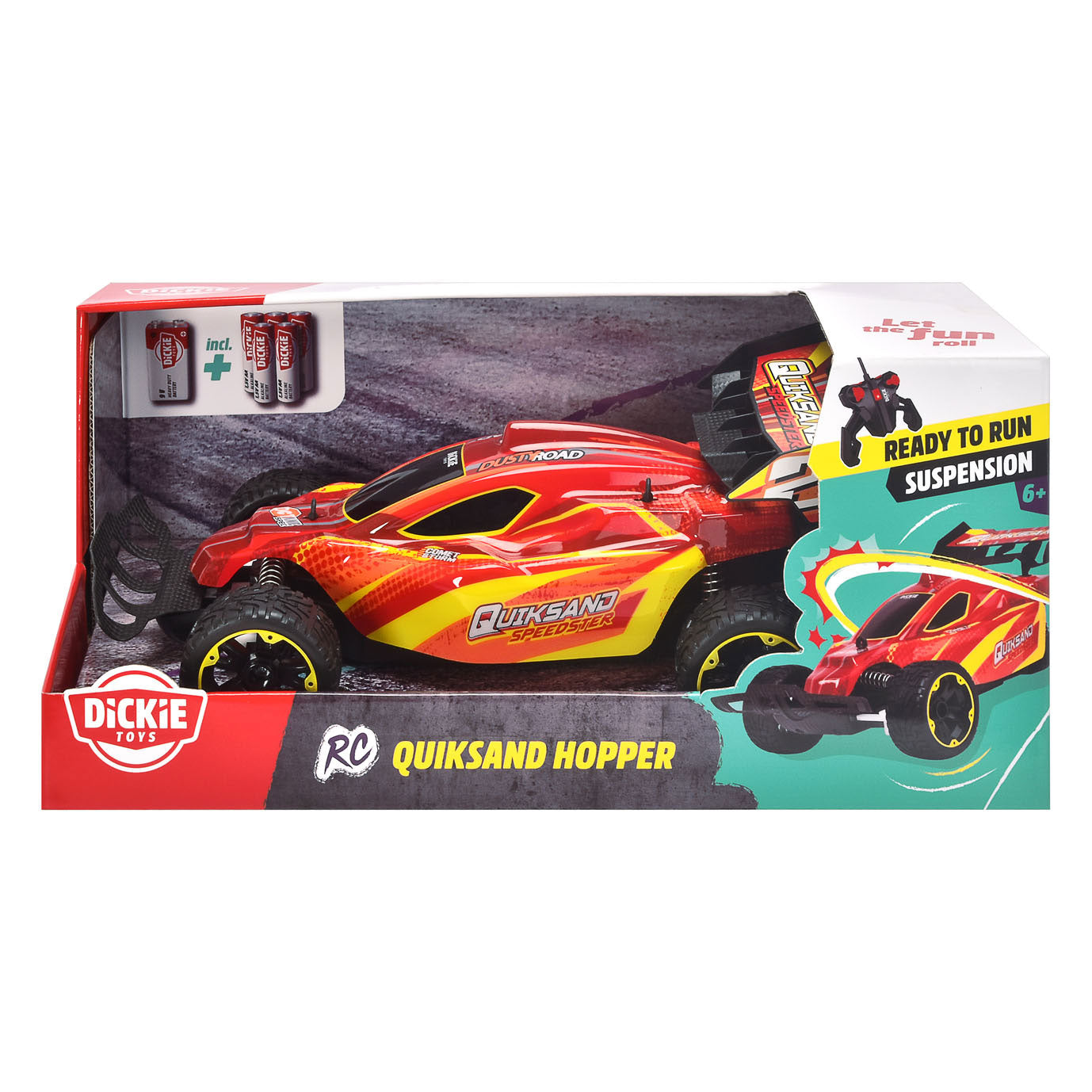 Dickie RC Quiksand Hopper DT, RTR Strightable Car