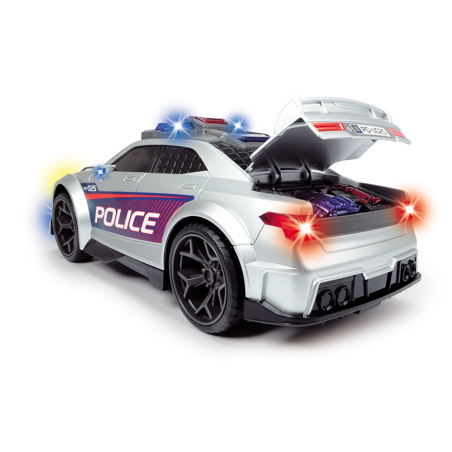 Dickie Police Car Street Force avec lumière et son