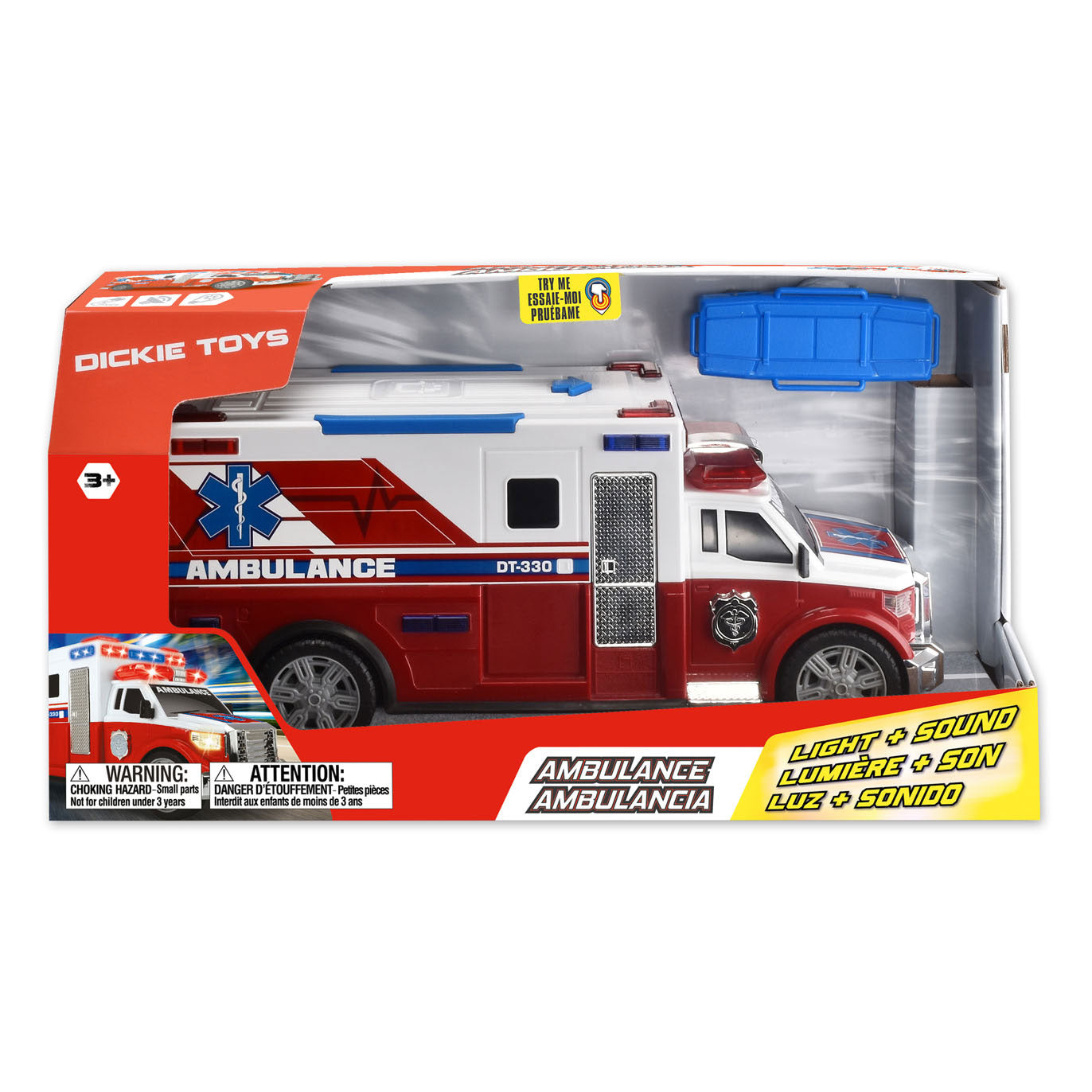Ambulance Dickie avec de la lumière et du son