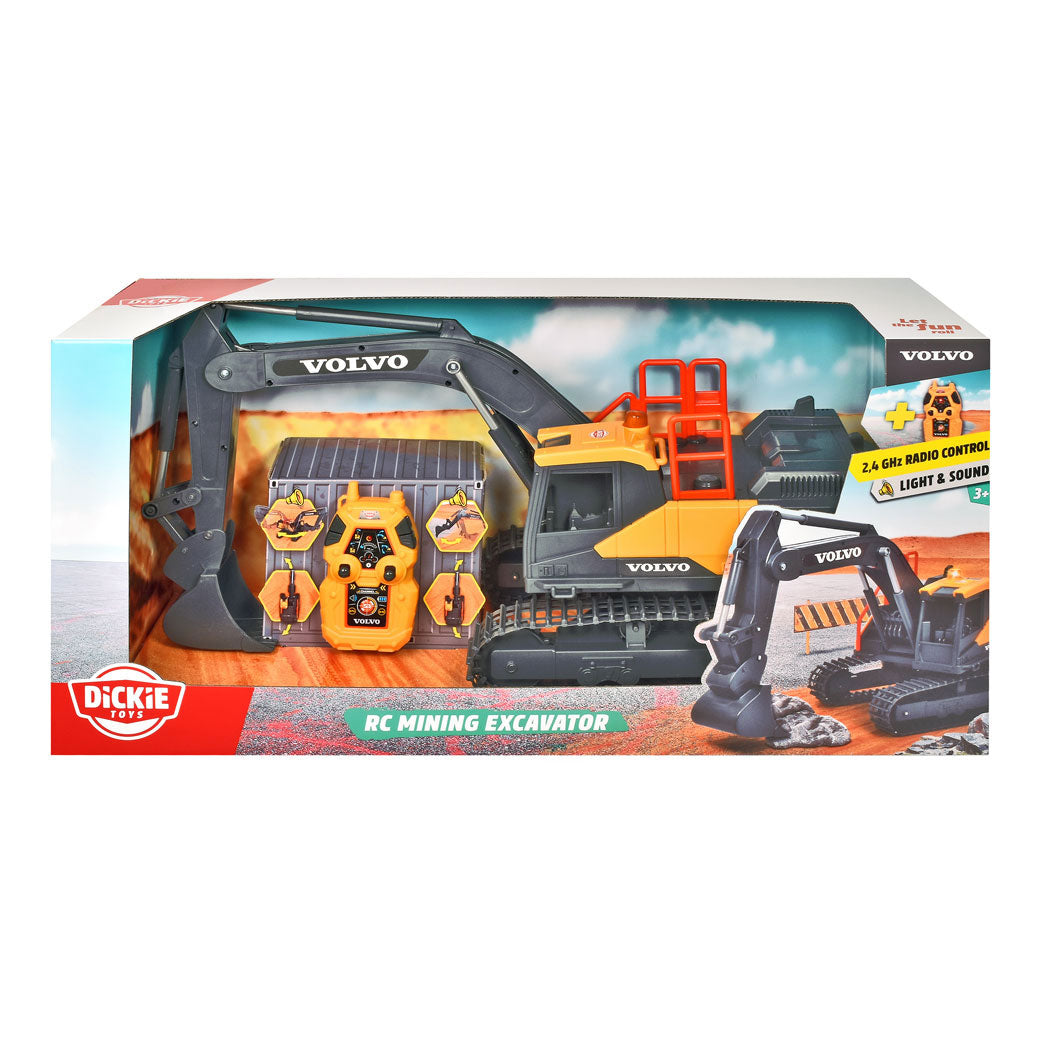 Dickie RC Volvo mini excavatrice contrôlable