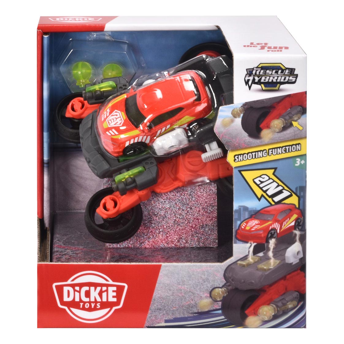 Dickie Drone Motor and Car avec fonction de lancement