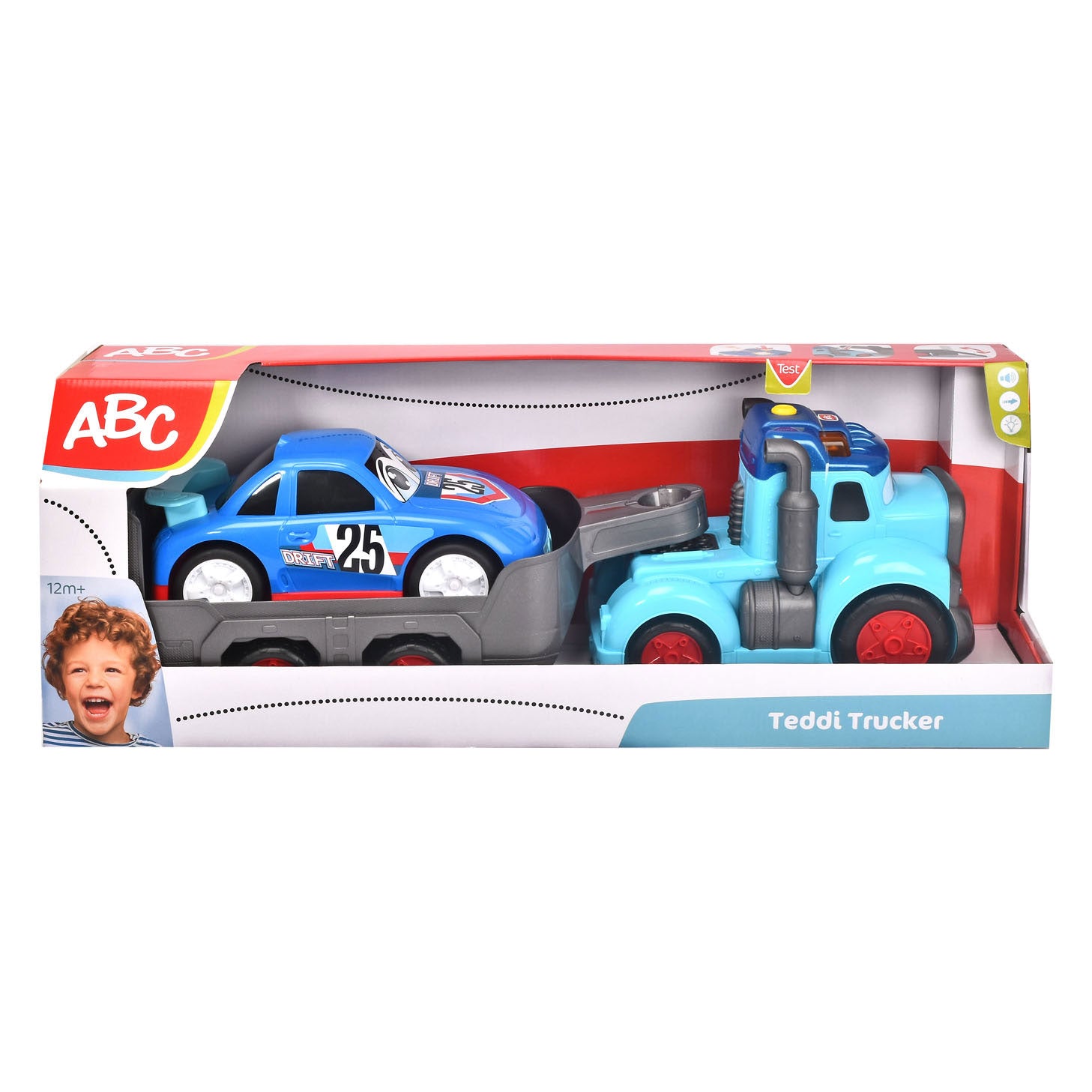 ABC Teddi Trucker Transporter avec voiture de course